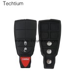 NO LOGO 2+1 button remote key shell for Chrysler/Dodge/Jeep